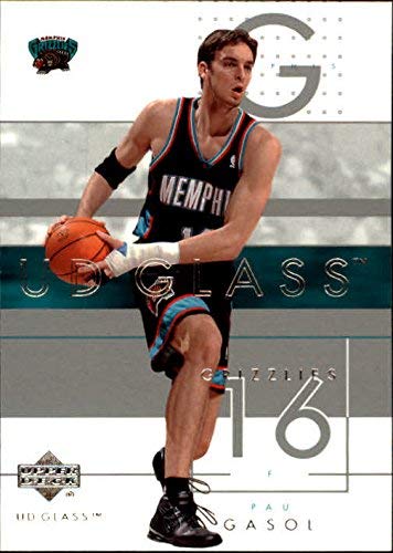 Amazon.com: 2002-03 UD Glass #37 Pau Gasol NBA Basketball Trading 