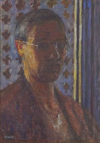 Cuadro en lienzo de Autoritratto di Pierre Bonnard de 60x90cm para oficina