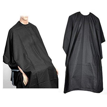 DEXO Salon Hair Cutting Sheet Waterproof Apron Cape For Men And Women For Salon And Parlor Professional Use Combo of 2 Pcs, Pack of 1 (Combo Hair Cutting Sheet Blue/Orange) 3