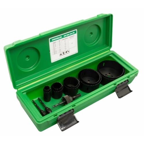 Greenlee - Holesaw Kit Hole Making (835) Sizes 1/2 - 4