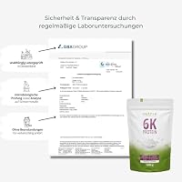 Nutri + Protein Pulver Neutral 1 kg - 80% Eiweiß - zuckerfrei + fettfrei - Proteinpulver ohne Süßstoff, Geschmack - ideal zum Backen - 1000 g Natural – Ansicht 5