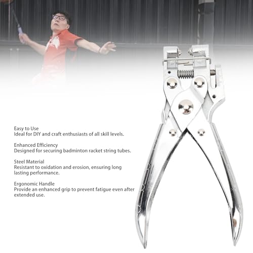 image for Sunicon Badminton Racket String Pliers Steel Enhanced Efficiency Ergon