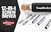 Southwire 59723940 12-In-1 Multi-Bit Screwdriver; Interchangeable Bits; Comfort Grip Handle; hex 1/4