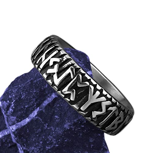 Bague symbole viking gravée : le cadeau de Noël idéal pour homme