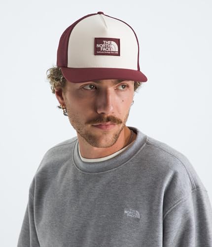 Image of THE NORTH FACE Keep It Patched Trucker | Deep Fit Snapback Hat for Men & Women With Breathable Mesh Panels