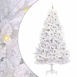 【Élégance moderne pour les fêtes】 Ce sapin de Noël artificiel avec charnières capture l'essence de Noël avec son design moderne. Il est parfait pour l'intérieur ou l'extérieur couvert comme les salons ou les terrasses. Sa forme de cône et ses branches réalistes en font un grand centre d'attention qui apporte chaleur et esprit festif partout.