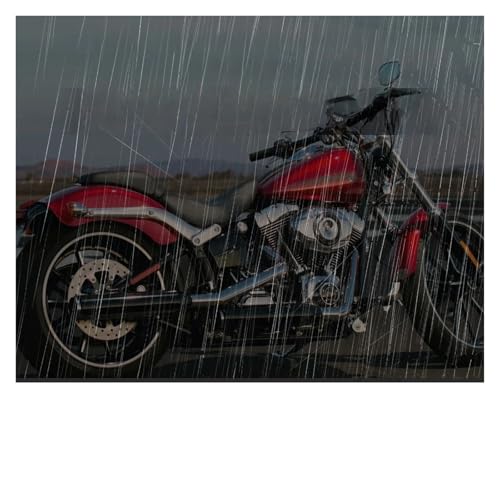 Siège Passager Arrière Universel à Ventouse pour Moto Custom Chopper Bobber XL