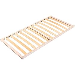Somier Infantil Babybay Melina Slatted Frame Suitable For Cot, Natural Untreated, Sin Tratar, 70x140 cm (Paquete de 1)