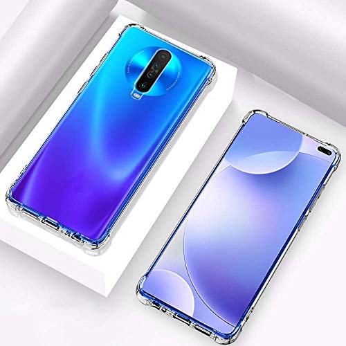 Image of COVERBLACK Silicone Back Cover for Redmi K30 /Poco X2 - Transparent