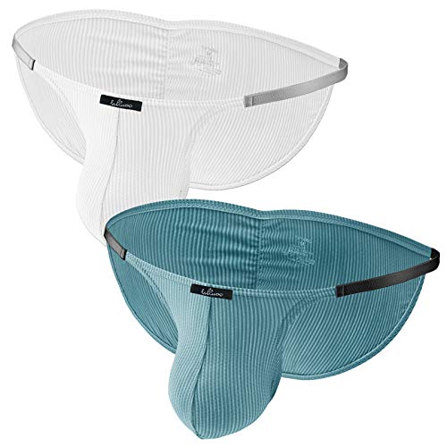 WLLWOO - Bragas de cintura baja para hombre Cover