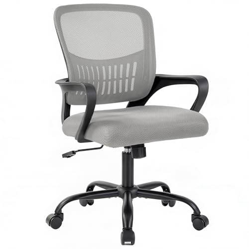 Image of DUMOS Home Office Chair, Ergonomic Lumbar Support Desk Chair