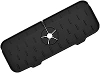 Vista 7 de Alfombrilla de silicona para grifo de agua, alfombrilla para fregadero de cocina, protector de goteo, almohadilla