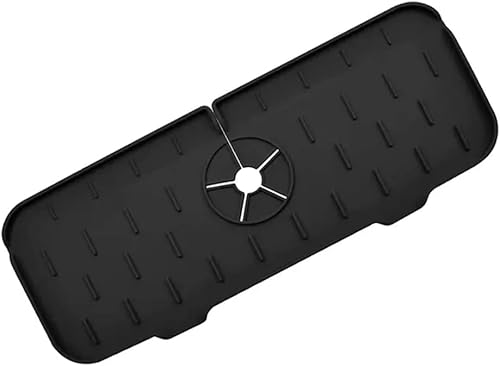 Miniatura 7 de -Alfombrilla de silicona para grifo de agua, alfombrilla para fregadero de cocina, protector de goteo, almohadilla de