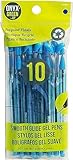 Onyx and Green 10-Pack Gel Pens, Recycled Plastic, Hybrid Oil-Based Gel, Blue (1007)