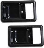 GaragePro Door Handle Trim Set (2) - Sedan or SUV, Black - Toyota 1984-1989 Compatible