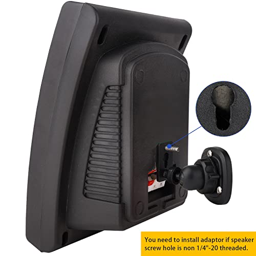 Mippko 2 Pack Speaker Wall Mount Holder thumb #5