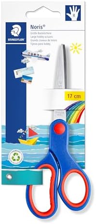 STAEDTLER 965 17 NBK Noris Scissors for Children - Right-Handed, ...