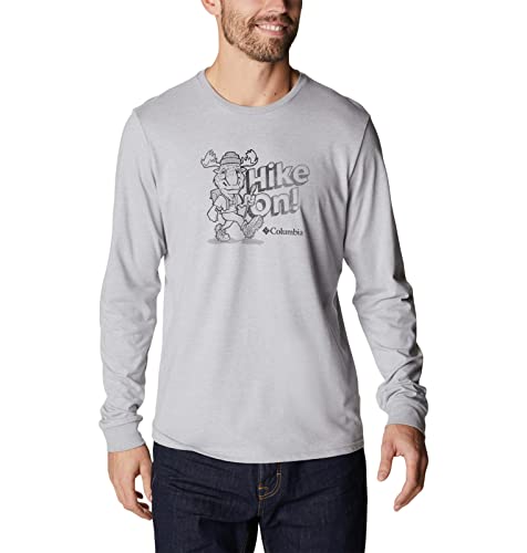 T-shirt à manches longues Columbia Apres Lifestyle Graphic pour homme au style casual