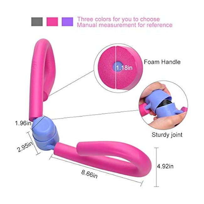 Thigh Master Thigh Toner Thigh Butt / Leg / Arm / Chest Toner Bodybuilding Fitness Weight Loss Slimming Home Gym Trainer