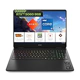 HP Omen, Intel Core i7-14650HX 14th Gen, 8GB RTX 5060, 24GB DDR5(Upgradeable) 1TB SSD, 165Hz, 2k WUXGA, 3ms, 400 nits, 16''/40.6cm, Win11, M365* Office24, Black, 2.43kg, am0239TX, RGB Gaming Laptop