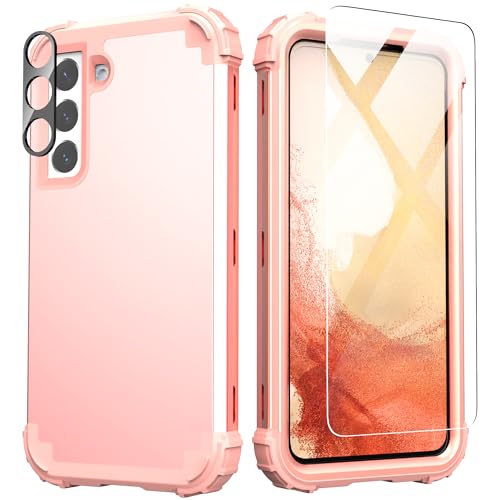 Coque Galaxy protection intégrale rose gold pour le quotidien actif