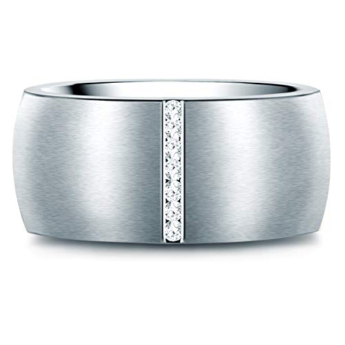Stella Copenhagen Damen Ring Edelstahl verziert mit Kristallen von Swarovski® weiß Cover
