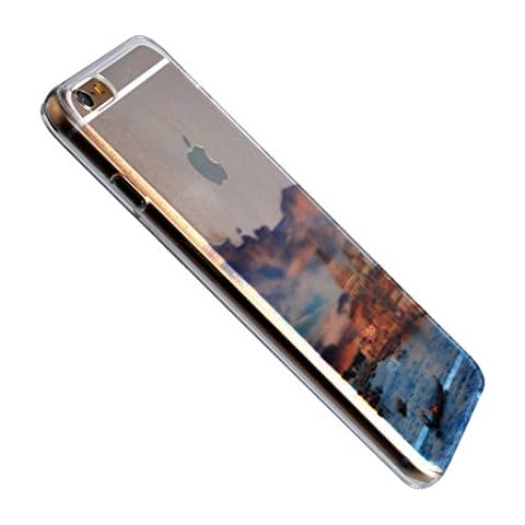 Cozyswan 3955265 Colorful Acrylic Cell Phone Case Shell Cover Protective for iPhone 6 Plus - Pattern 2 Cover