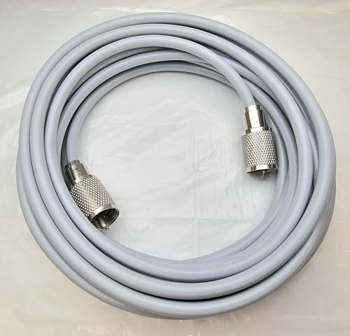 Workman 8X-25-PL-PL-A 25 Foot CB Radio/Ham Antenna Coax Cable