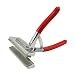 US Art Supply Professional Extra Wide Canvas Pliers 4-3/4 inch with Padded Spring Return Handle