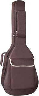 EIFINE 36/38/39/40/41 Pulgadas Oxford Guitarra Doble Hombro Correas Acolchado algodón Impermeable Guitarra Mochila (Size : 36 Inch Coffee)