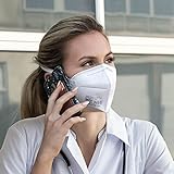 Aidway N95 Respirator - Made in USA - Protection from Dust & Airborne Contaminants - Disposable