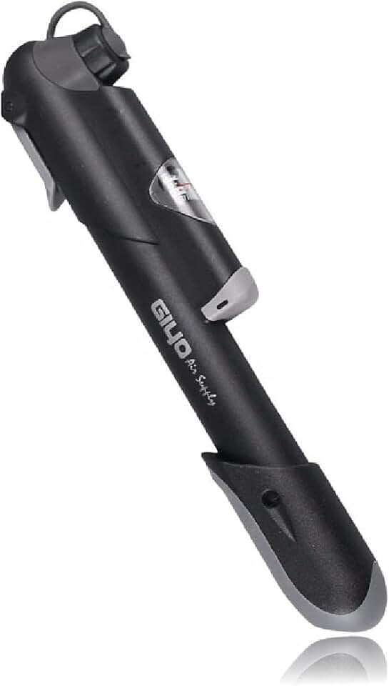 Bomba de Encher Pneu Bicicleta Mini GP41s Giyo com Manomêtro