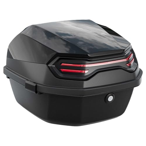 35L Motorcycle Top Case Waterproof Lockable Tail Box