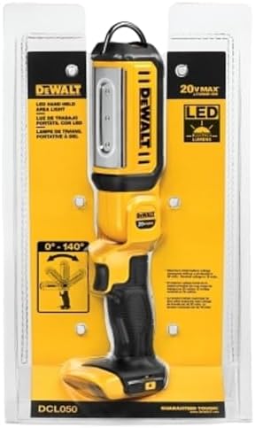 DEWALT 20V MAX LED Work Light, Rechargeable Flashlight, Pivoting ...