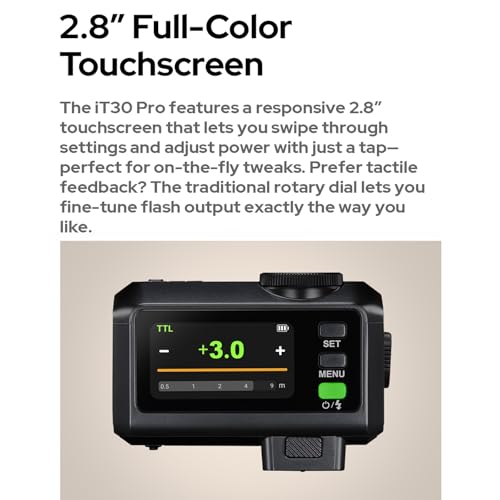 Image of GODOX iT30 Pro S Mini Camera Flash for Sony Flash Speedlight