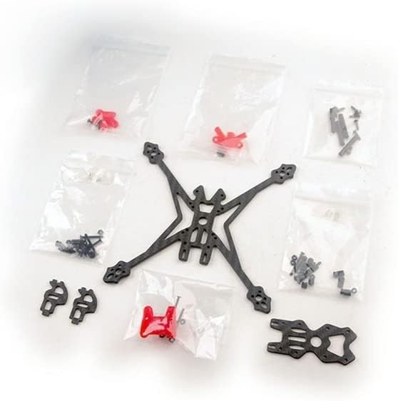 Miniatura 6 de Crux35HD Crux35 3.5 pulgadas FPV Racing Drone Frame Kit Parts 3K Fibra de carbono para 1.004 inx1.004 in  0.787 inx0.787 in FC