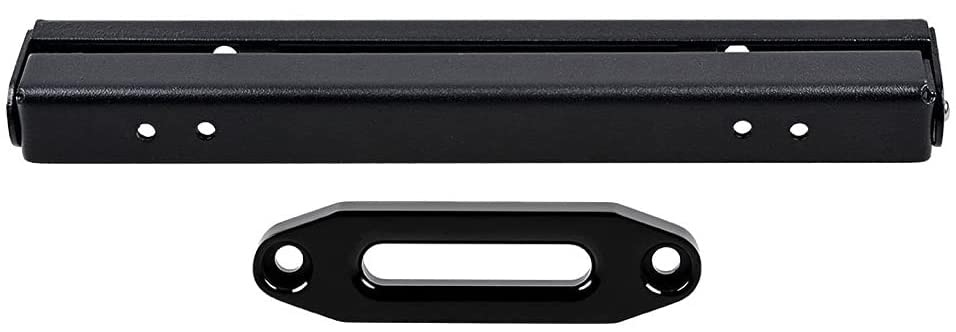 AMOPA for ATV UTV Jeep Truck Flip-Up License Plate Holder Mount Bracket and 4 4/5