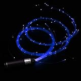 【Látigo espacial LED simple】Nuestro látigo de píxeles viene con un botón para encender/apagar y alternar todos los modelos, es muy fácil para los principiantes disfrutar de su baile.