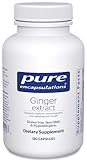 Pure Encapsulations Ginger Extract | Supplement to Support The Digestive, Musculoskeletal, and Cardiovascular Systems* | 120 Capsules