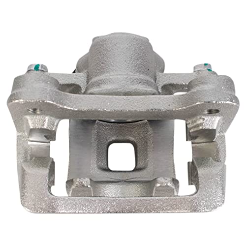 Image of TRQ Rear Right Brake Caliper w /Bracket Passenger Side | For 2012-2017 Hyundai Azera 2011-2016 Kia Optima