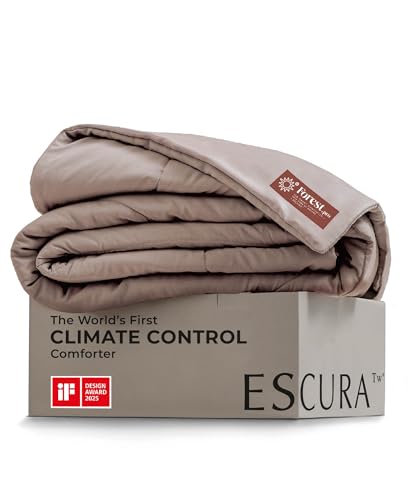 ESCURA Tw® Climate Control Comforter, King/Cali King, German Patented PCM