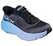 Skechers Women's Max Cushioning Endeavour Hallandale Hands Free Slip-Ins Sneaker, Black/Blue, 9