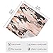 BCFHRGT Camouflage Rose Gold square silk scarf fashion hijab for women for evening bufandas para mujer