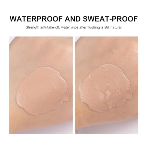 MTUVKGT CC Crema with Centella Asiática, Crema CC ligera para Color Correcting, Base de Maquillaje uniforme con FPS 25, Color Changing Silk BB, Corrector facial para Maquillaje Femenino (01 Claro) - imagen 7