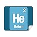 He Helium Checal Element Science Cleaning Cloth Screen Cleaner 2pcs Suede Fabric