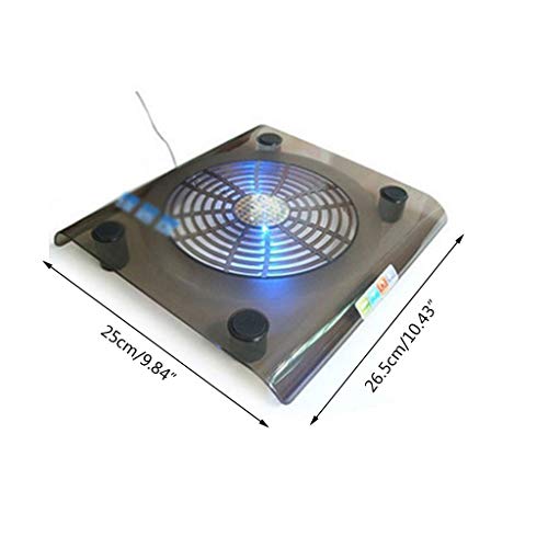 Base para portátil con ventilador grande LED 15" miniatura 2