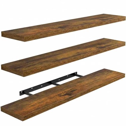 AMADA HOMEFURNISHING 47.2" L Floating Shelves, Wall Shelves 