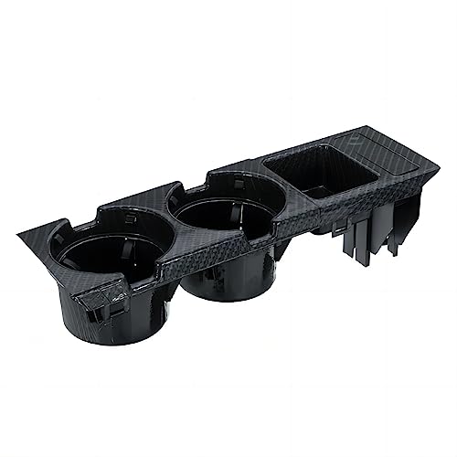 Porte-gobelet double trou E46 boîte rangement console avant carbone 51168217953