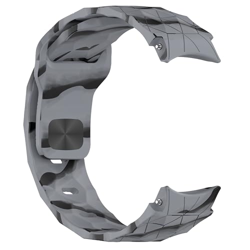 Image of WRIGSS Silicone Strap Compatible with Samsung Galaxy Watch 7 6 5 4 FE - No Gap Football Texture Band, Soft & Durable Replacement Wristband for 40mm 44mm Standard & Classic Models - Men & Women