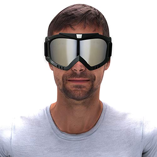 Image of Steelbird 7Wings 3 in 1 Face Shield,Goggles with Detachable Mask, Full Face and Mouth Protection Suitable for Every Use (Pack of 3, Silver Visor)